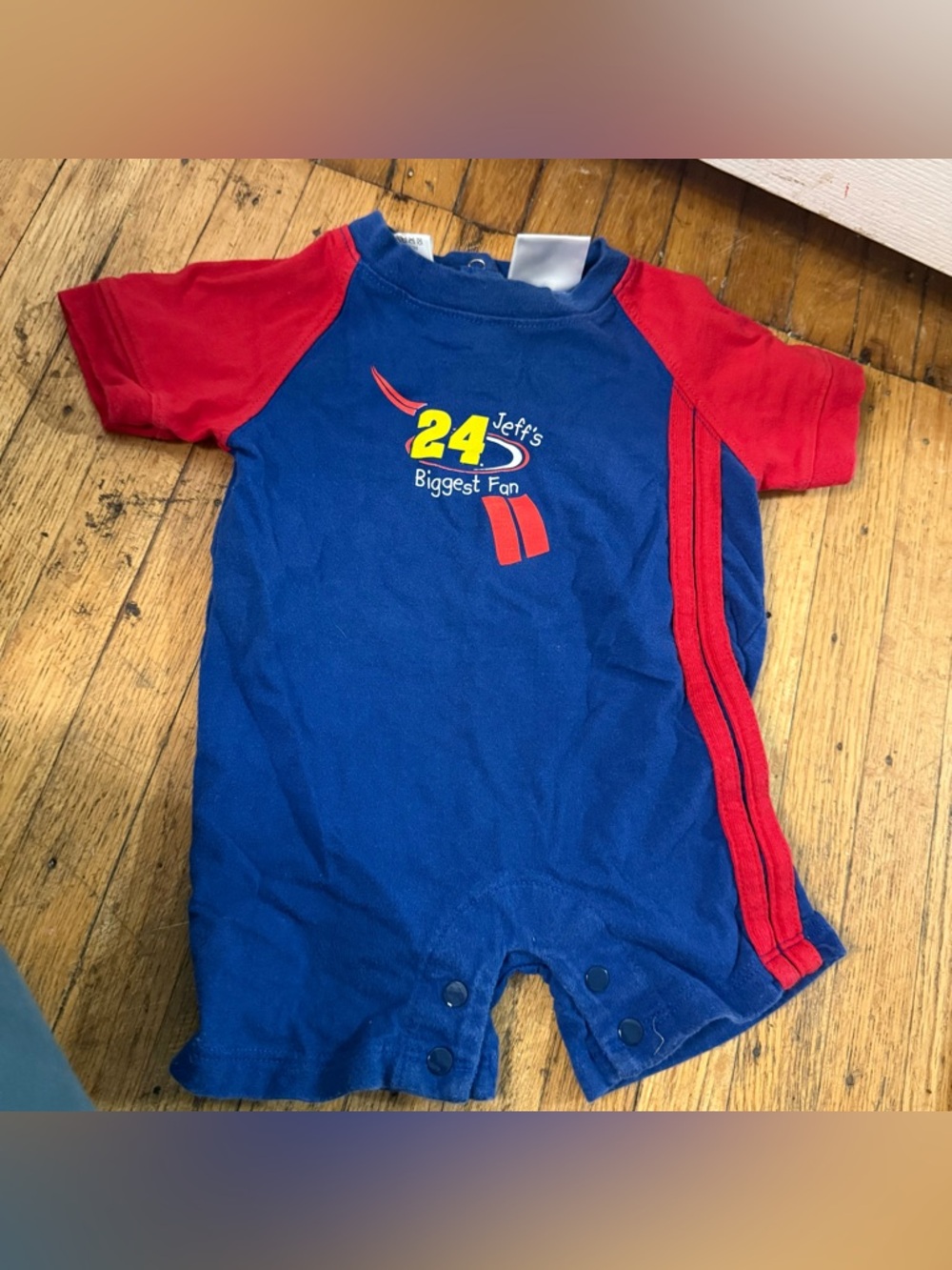 NASCAR Vintage Jeff Gordon Baby Boy’s Onesie - Size 3-6 Months